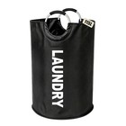 115l Laundry Basket waterproof Oxford Fabric Laundry Hamper With Aluminum Handle