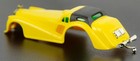 Vintage Aurora Afx Rolls Royce Gold Ghost Yellow Ho Scale Slot Car Body