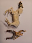 Vintage 1950s  Marx  Roy Rogers   Trigger  Plastic Horse And Rider    