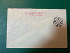 Latvia  Lettland Cover To Bahnheim   Germany  1928  Iclusiv Mi 132-137  Sc  158-