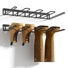 Boot Rack  Wader Hangers For Boot  Metal Wall Mounted Shoe Rack  4 Pair Boot 2