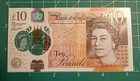 U k  Great Britian 10 Pound Note 2016  2017   P-395a  Cleland Unc Qeii