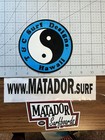 Vintage Surf Decal Sticker Surfboard Surfing 80s 90s Town   Country