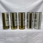 Lot Of 5 Vintage Falstaff Beer Cans  Half Quart  One Pint  Pull Tab  Empty 