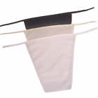 3 Pack Clip-on Mock Camisole Bra Insert Overlay Modesty Panel V-neck Fit Cami