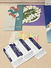 Large Lot Vintage 1951 Matson Lines Hawaii Cruise  Ship Menu  Manifest And More