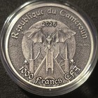 2026 Black Widow  999 1 Oz Silver Coin Twc Republic Of Cameroon 1000 Francs Cfa