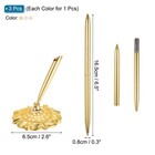 3set Wedding Pen With Holder guest Book Pen With Holder gold silver rose Gold