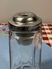 Antique 1900 s Spenlo Diner Cafe Sugar Server Spengler Loomis Chrome Glass