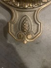 Vintage West Wood Brass Barometer thermometer Wall Hanging Germany