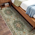 Topruug 3x8 Washable Kitchen Runner Rug Indoor Oriental Hallway Carpet