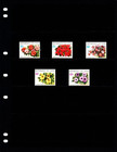  6 05 Scott Value - 1971 Mali Flowers West African Wildlife Cv Mnh Nh Umm