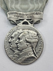 Rare Htf World War 1 Chateau-thierry Cote 204 Washington Lafayette Silver Medal