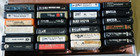 Lot Of 25 Vintage Classic Rock 8-track Tapes   Case - Tested