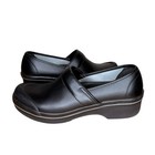 Dansko Women   s Professional Clogs Size 9 5  eu 40  Black Leather Nursing 