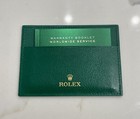 Authentic Rolex Card Papers Holder Guarantee Manual Worldwide Booklet Clean