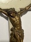 Vintage Heavy Casket Crucifix Metal Catholic Cross For Coffin