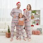 Family Matching Christmas Pyjamas Adults Kids Xmas Nightwear Sleepwear Pjs Set