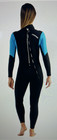 Nwt Cressi 3mm Morea Womens Full Wetsuit All-in-one Fast Shipping
