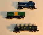 Lot Of 12 N-scale Model Train Cars  Various Brands Etc  Not Tested  Bellmore Est