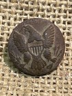 Nice Dug Civil War General Service Eagle Coat Button From Fort Fisher N Carolina