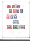 Collection   Guatemala Part B Mixed Album Page  1941 1974  Cat  48 Mint   Used