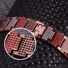 Heavy Pure Copper Magnetic Bracelet Men Arthritis Pain Relief Balance Energy New