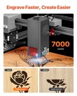 Vevor Laser Engraver 20w Laser Engraving Machine Cutter With Enclosure Class 1