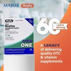    1-4 Pack    rugby Clear Nicotine 21mg Transdermal System Patch Step 1 Exp 06 2028