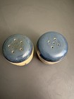 Vintage Winton   Rosa Eugene Pottery Folk Art Salt   Pepper Shakers Corked