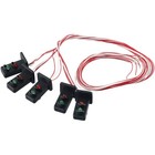 5 Pcs O Scale Leds Made Dwarf Signals For 2 Aspects Green Over Red Wired