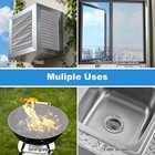 304 Stainless Steel Wire Mesh Screen  6 Pack 11 8 X 8 2 Inch Metal Mesh Screen F