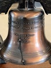 Vintage Metal Liberty Bell Replica Made By Penncraft Mt  Penn Reading Pa  Rings