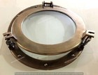 15   Inch Large Porthole Vintage Maritime Boat Ship Porthole Window Glass D  cor