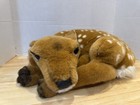 Vintage 20  Classique By Dakin Life-like Laying Fawn Deer Plush Woodland Jumbo