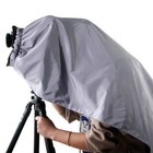 Etone Professional Dark Cloth Focusing Hood Silver Black For 4x5 Camera Wrapping