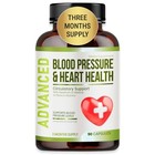 Blood Pressure Support Supplement - Natural Heart Health With Hawthorn Berry   H