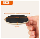 10pcs 3 1 2  Furniture Sliders     Ideal For Hardwood Floors   Carpet Use