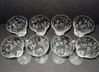 Vintage Princess  House  1 Price All 16 Pieces  Etched Crystal Wine And Water 
