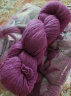5 Hanks  540 Yd Ea  Feza Rio 67  Wool 32  Cashmere Luxury Yarn  14 Plum Gradient
