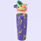 Owala Birthday Bash Electric Feel 30 Oz Freesip Sway Neon Party Water Bottle
