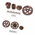 Alloy Front   Rear Transmission Gear Set For Tamiya 1 10 Hotshot Ii 2024 4wd