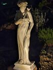 Romanesque Greek Goddess Garden Statue Backyard Patio Roman Style Figurine 2 5ft