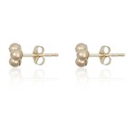 Avora 10k Yellow Gold Ball Trio Stud Earrings