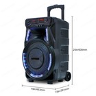 15    2700w Portable Bluetooth Speaker Subwoofer Heavy Bass Party Dj With Stand