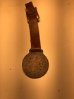 Golf Medallion On Leather Band-golfer In Knickers