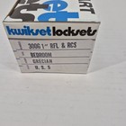 Kwikset Lockset Passage 300g Rcl-rcs Grecian Antique Brass Door Knobs   Nos 