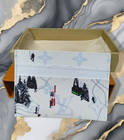 Louis Vuitton Ski Slope Double Card Holder White Monogram