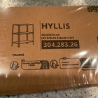 Ikea Hyllis 3 Tiers Shelving Unit Indoor outdoor Galvanized Steel 60x27x74 Cm