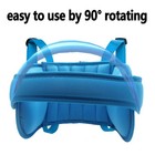 Adjustable Child Car Seat Head Support Neck Relief Kids Travel Pillow Blue